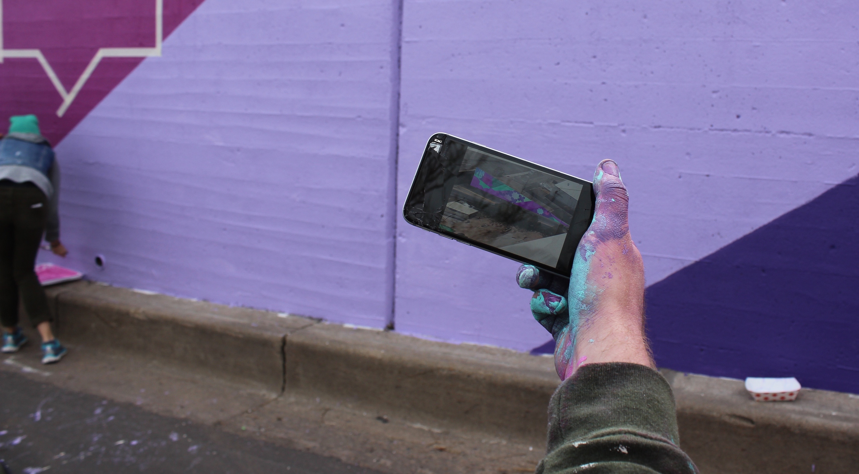 Underpass Painting So-Gnar Denver, Denver street artists, Cori Anderson, 303 Magazine