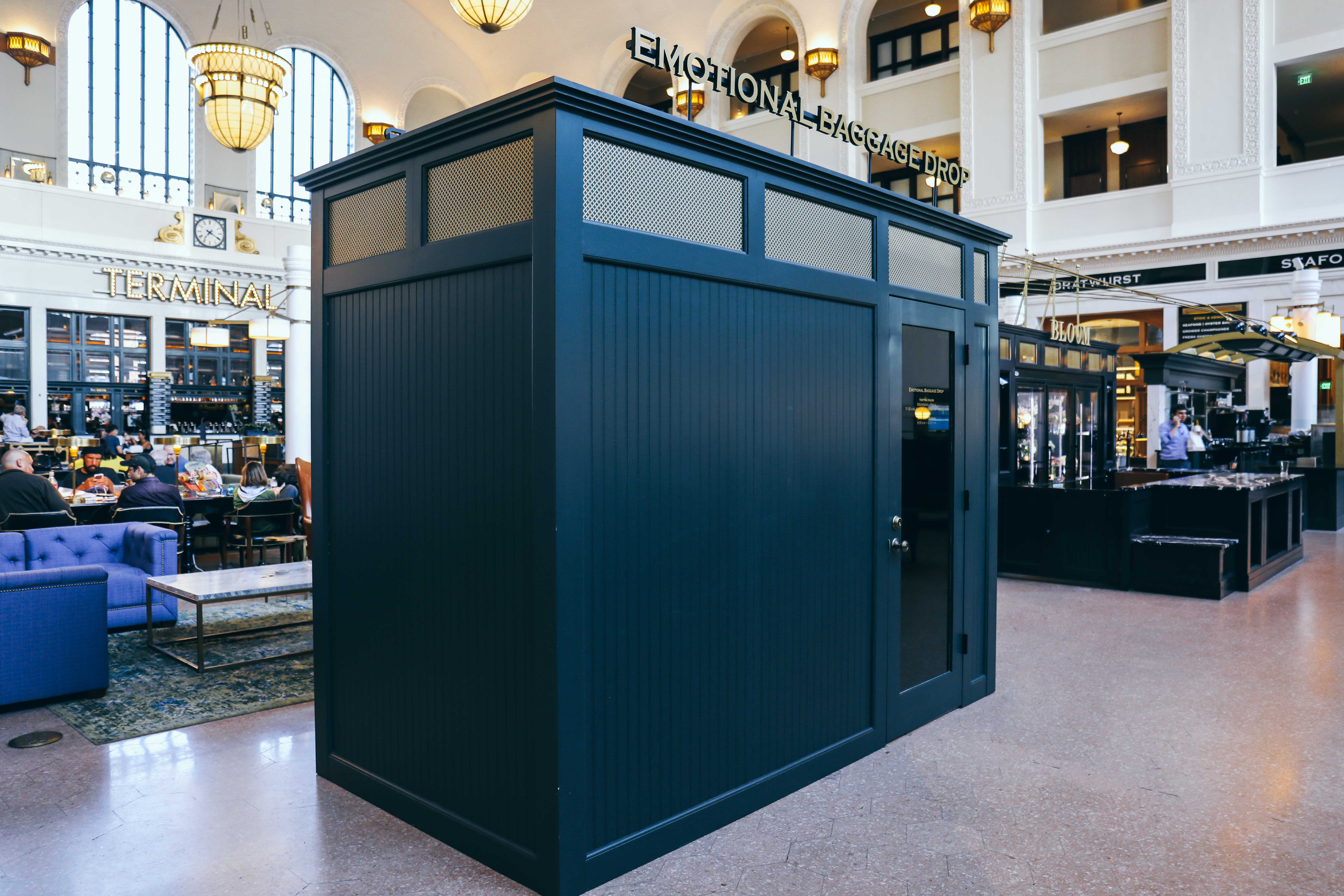 Happy City, Emotional Baggage Drop, Union station