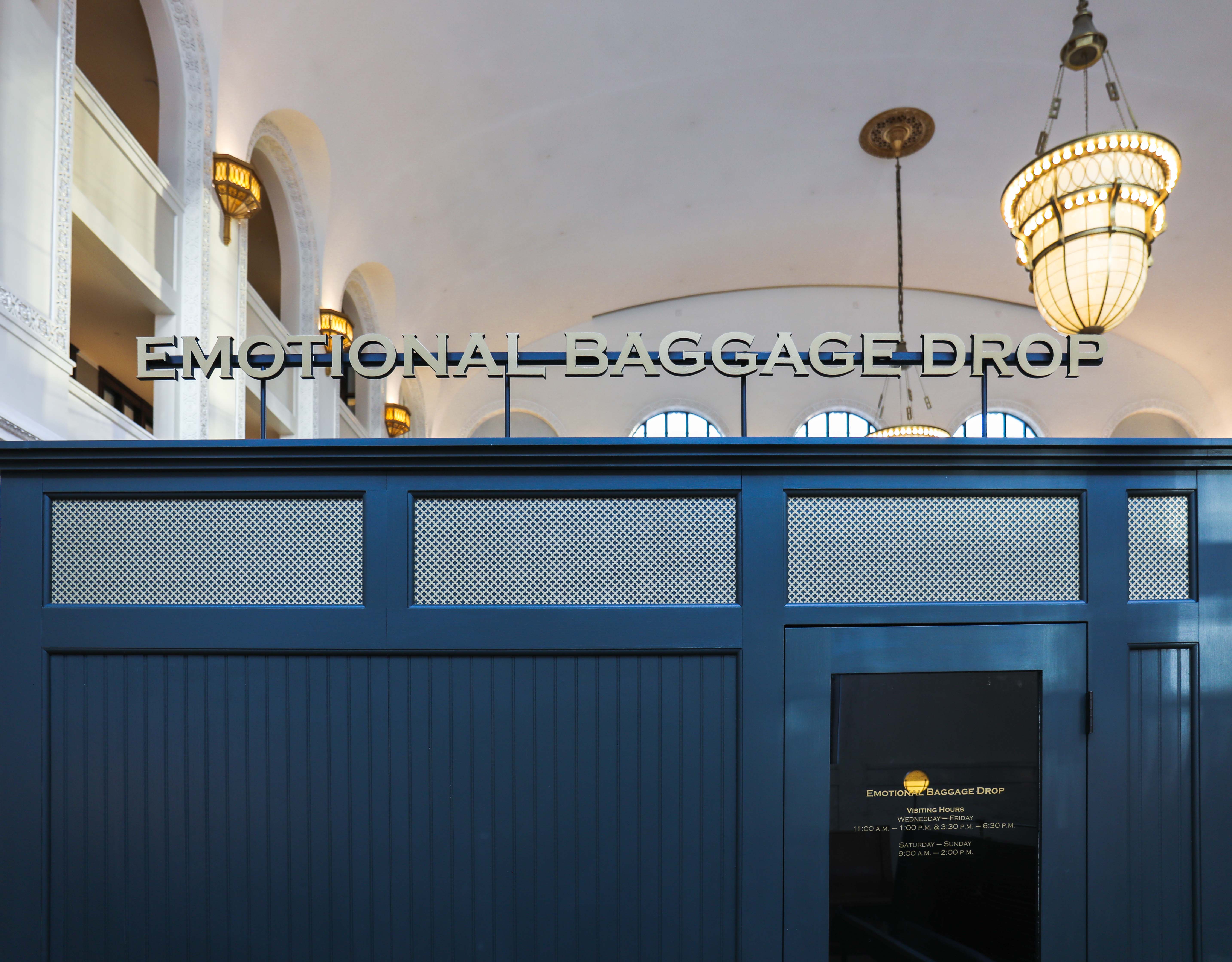 Happy City, Emotional Baggage Drop, Union station