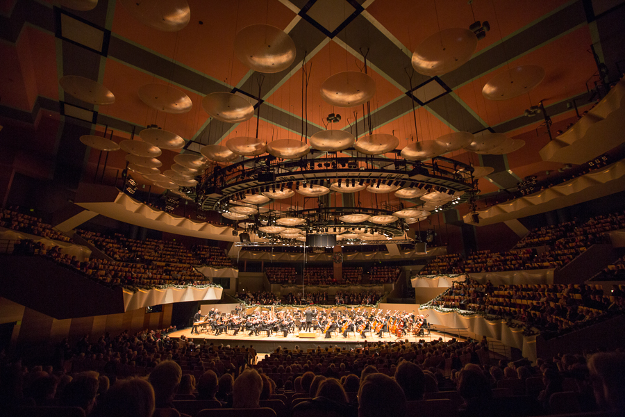 The Colorado Symphony performs classical music at Boettcher Music Hall