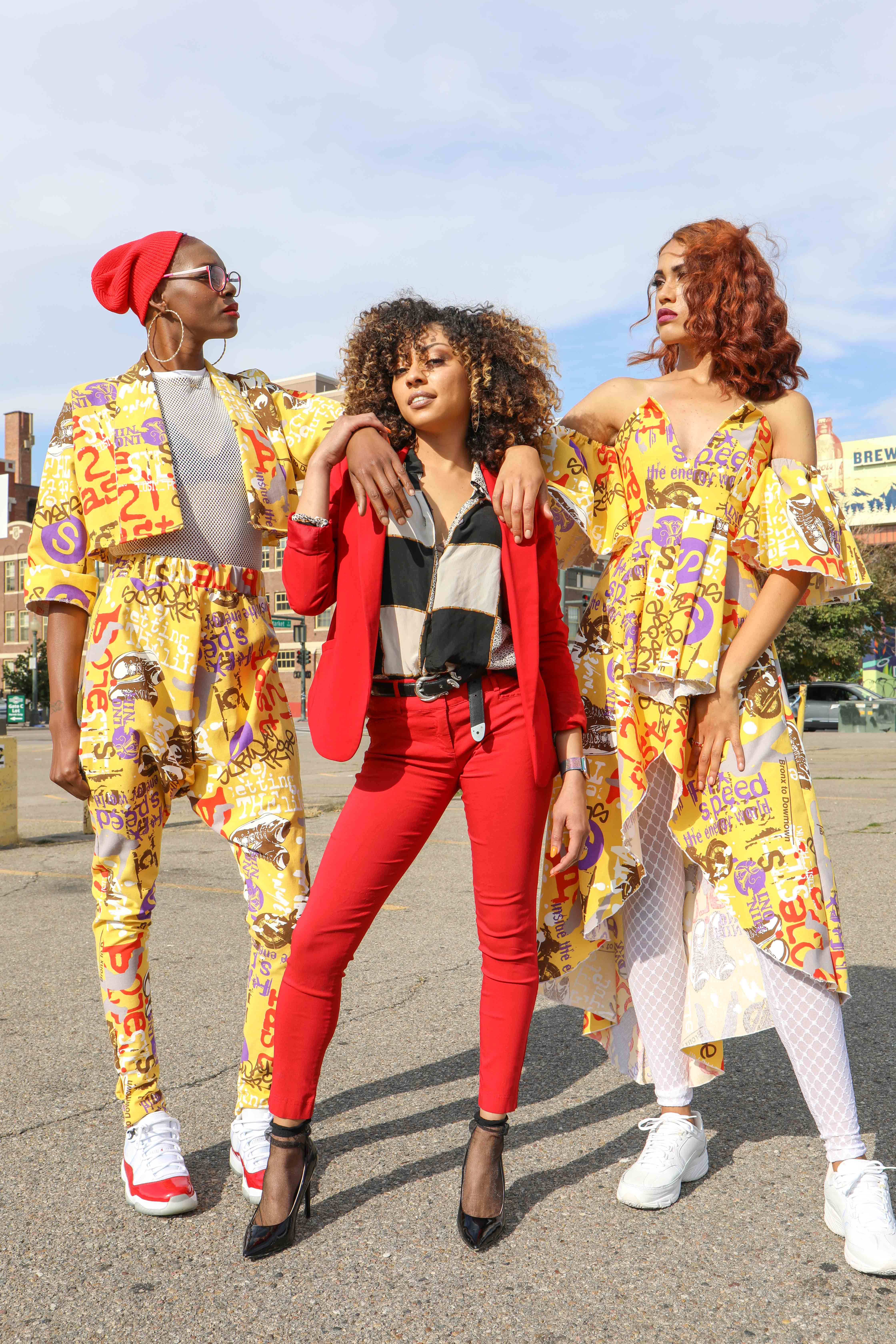 Denver Fashion Designer, Denver Fashion Week, Denver Street Style, Street Style, Felicia Benavidez, Vintage Frame of Mind, Fashion, Style, Joce Blake, Danielle Webster, Jazmyn Kelly, Kaeila Johnson, Nicole Marie Makeup