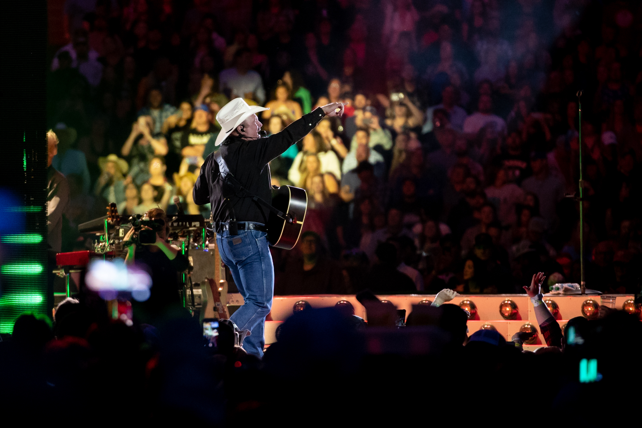 Garth Brooks concert in the mile high stadium. Such amazing