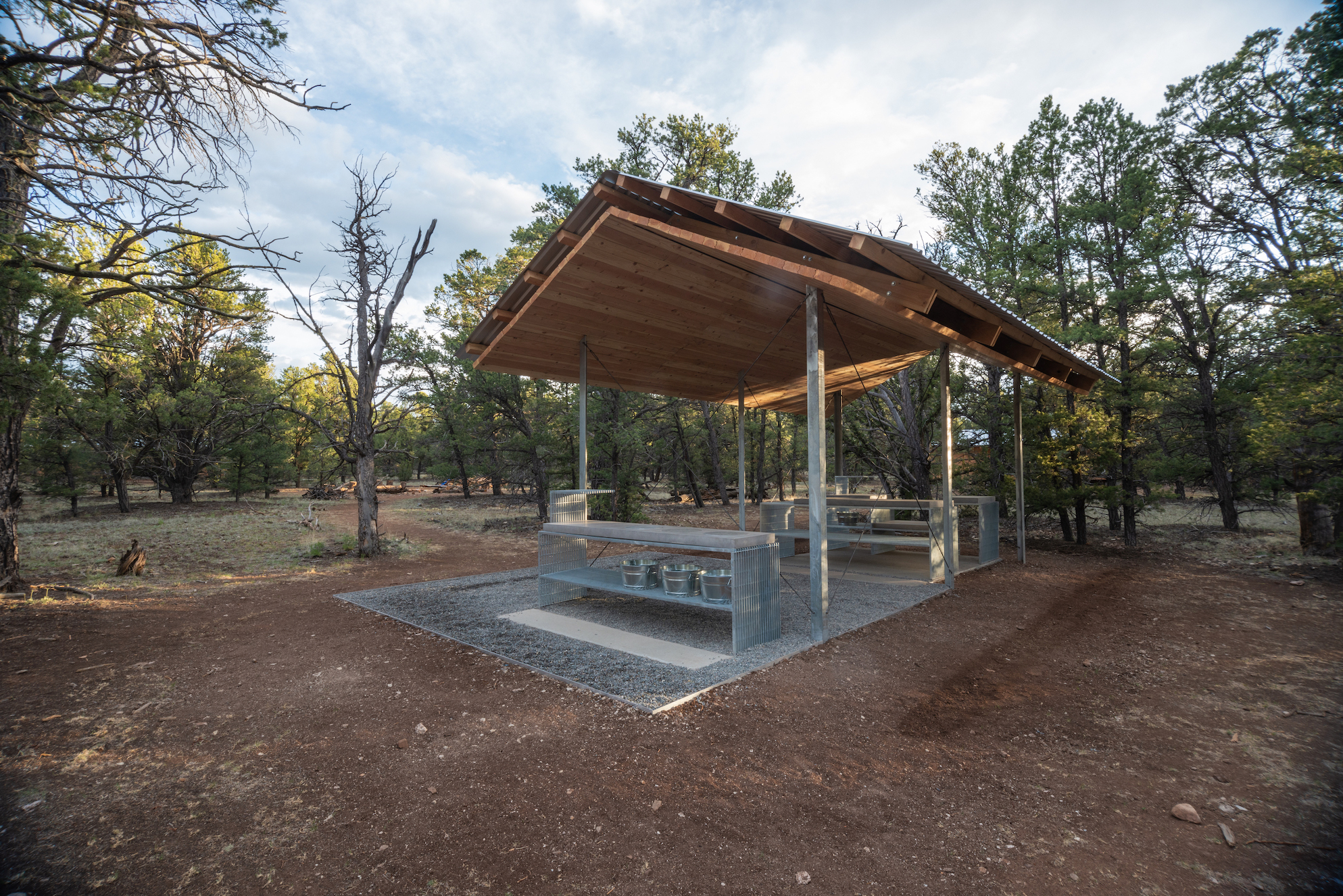 303 Magazine, Zascha Fox, Erik Sommerfeld, Rick Sommerfeld, ColoradoBuildingWorkshop, University of Colorado Denver, UC Denver, Design-build, Design, Build, Architecture, Denver, Colorado, Cottonwood Gulch Cabins, Cottonwood Gulch, Cabins, New Mexico, Longs Peak, Bike Pavillions, Auraria Sustainable Campus Project, Brian Duncan