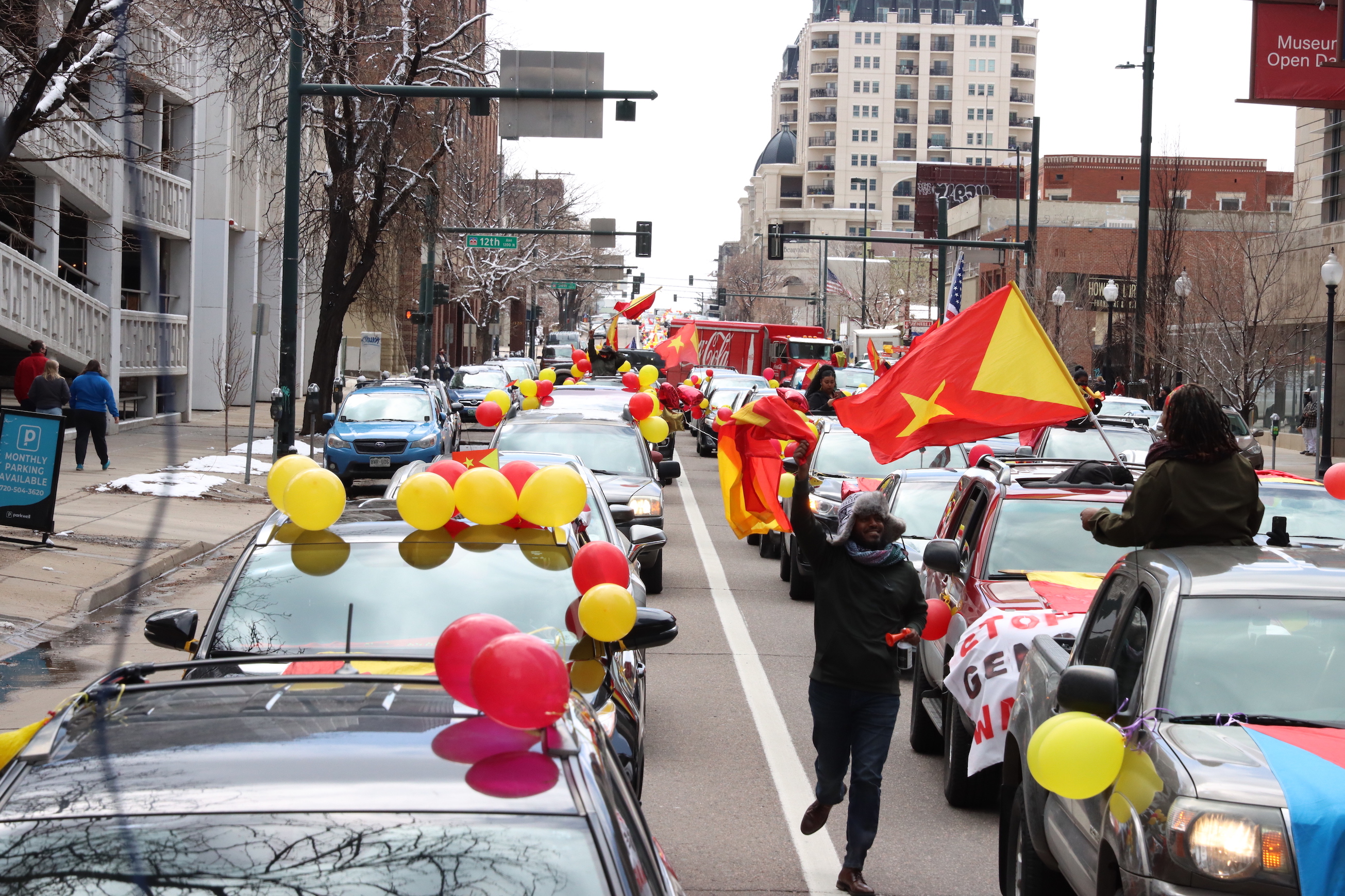 Zascha Fox, 303 Magazine, Denver, Colorado, Ethiopia, Tigray, Genocide, Amhara, Milette Birhanemaskel, Agazi Abay, Suzy Mahmoud, Protest, Ethnic Cleansing, Mental Health, OMNA Tigray, Stand With Tigray