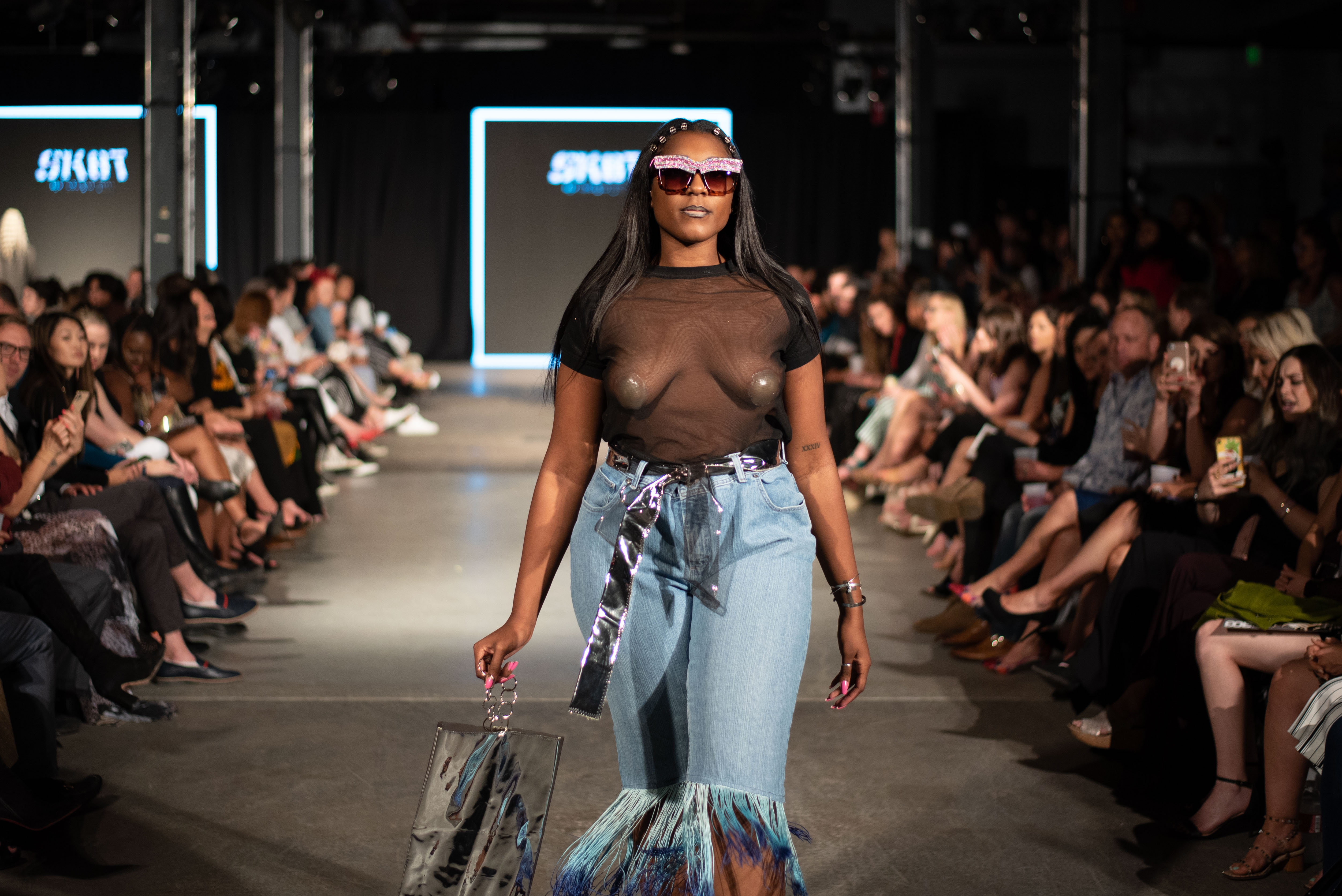 Abby Schirmacher, 303 Magazine, Denver Fashion Week, DFW, 2021, Vintage, Glam, Ready to Wear, Freakish, Machete & Sons, Overseer, Garage Sale, Femme Fatale Intimates, Marie Margot Couture, Menez, Nicolas Anthony, Stevie Boi, Mona Lucero, Jasmine Lewis, Sliv Life, Electric Bubblegum, Melanie Joyce