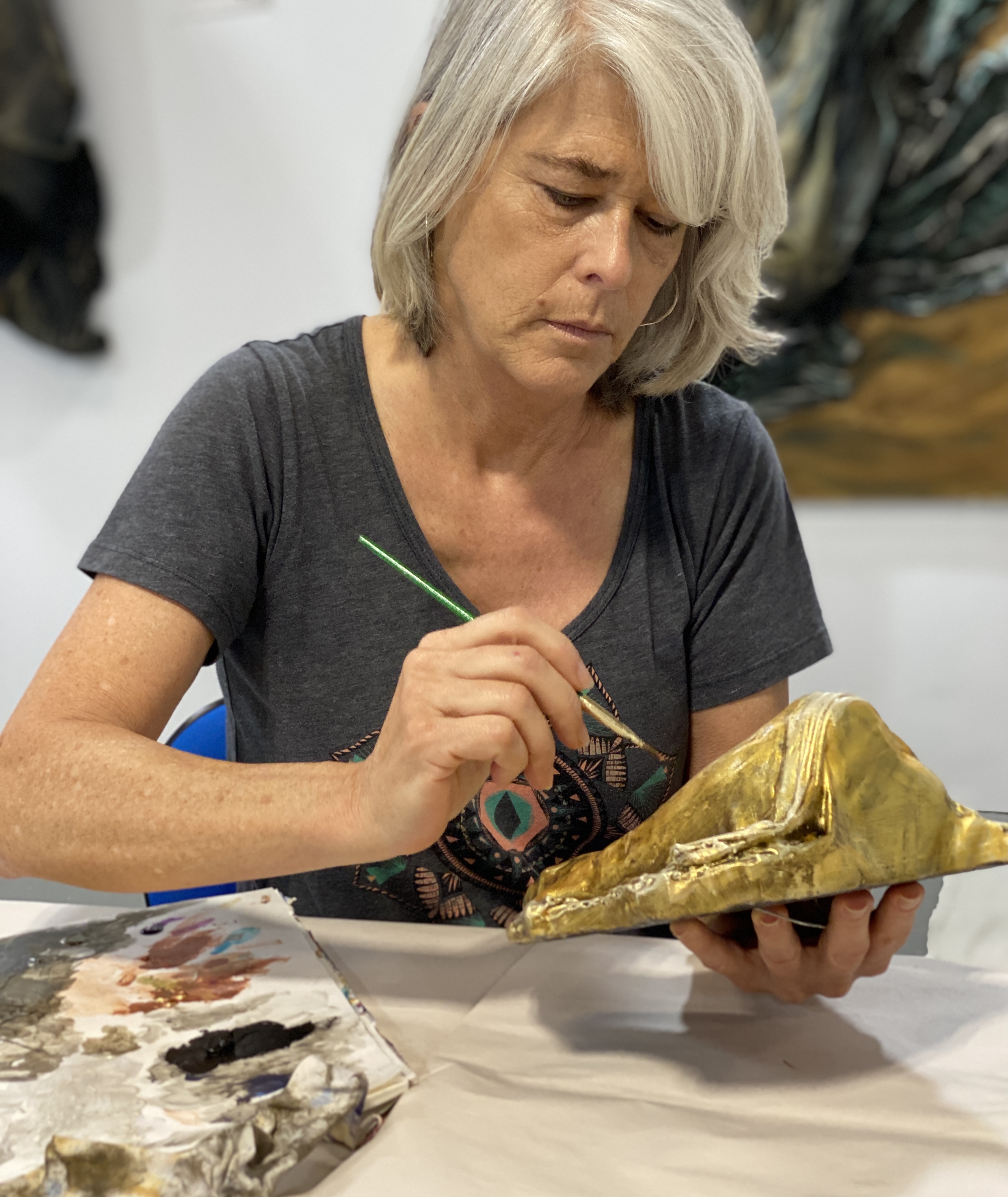 Zascha Fox, 303 Magazine, Gina Klawitter, Denver, Colorado, Artist, Sculptor, Figurative Fabric Sculptor, Colorado Ballet, Paralympians, ADA, Disability, Syrian Refugee, LGBTQ, Jennifer Keelan-Chaffins, Prism, Workspace, Inclusion, Diversity, Maternity, Pregnancy