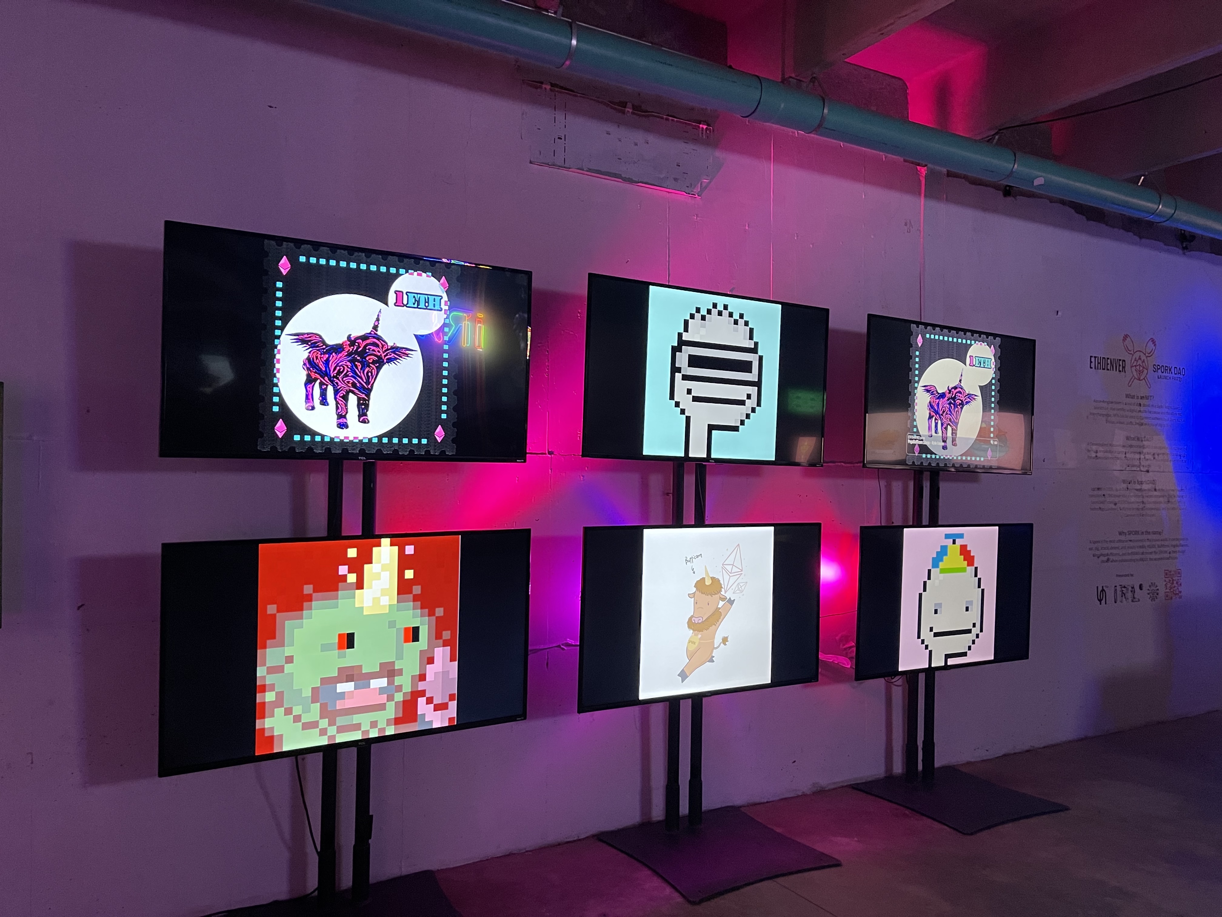 Zascha Fox, 303 Magazine, ETHDenver, Sporkdao, NFT, Art, Blockchain, Ethereum, Denver, Colorado, Travis Vermilye, CU Denver, Illustration, Design, Annie Phillips, IRL Art, Justin Moskowitz, John Paller