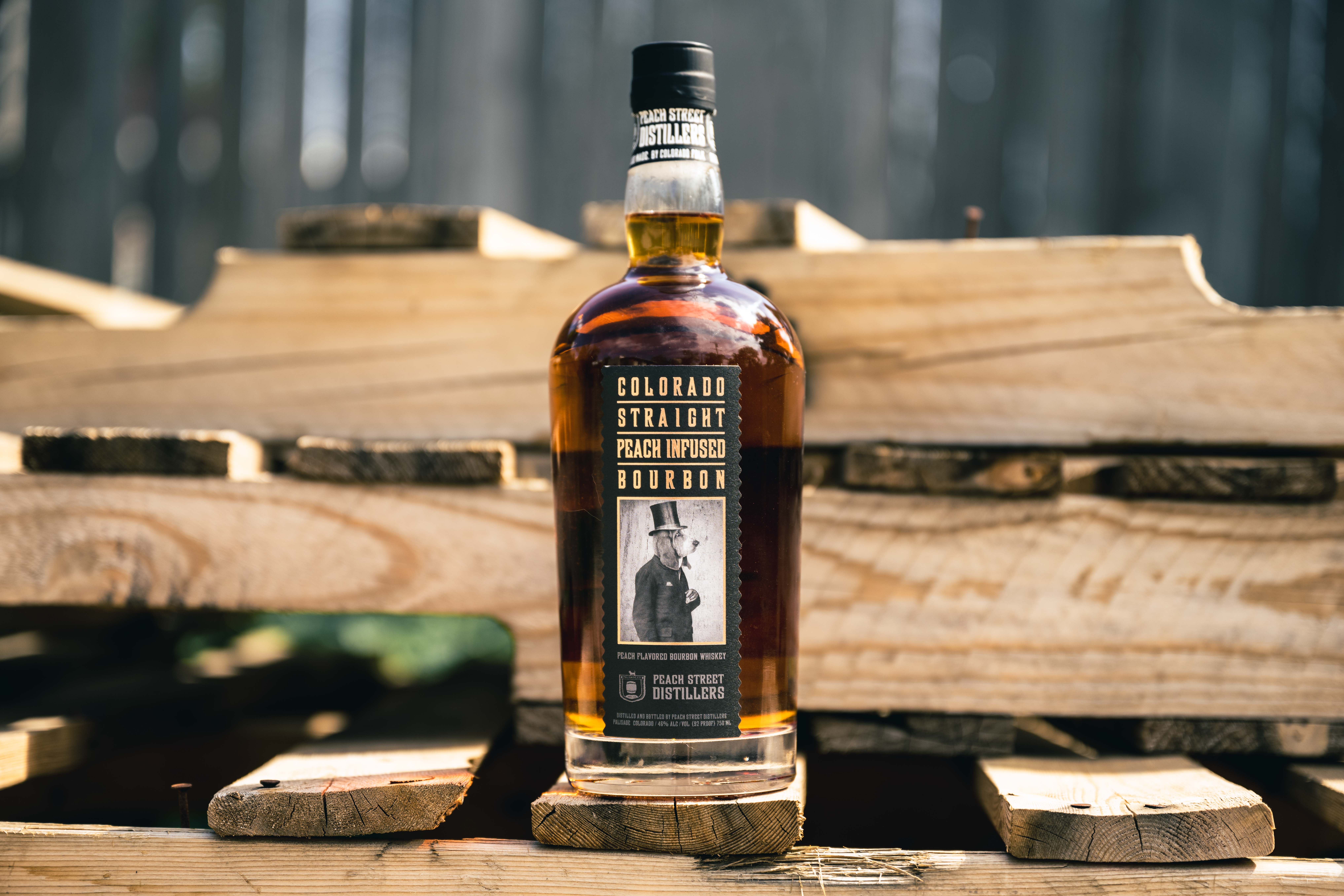 Peach Street Colorado Straight Bourbon 5 yr Single Barrel Whiskey Review 