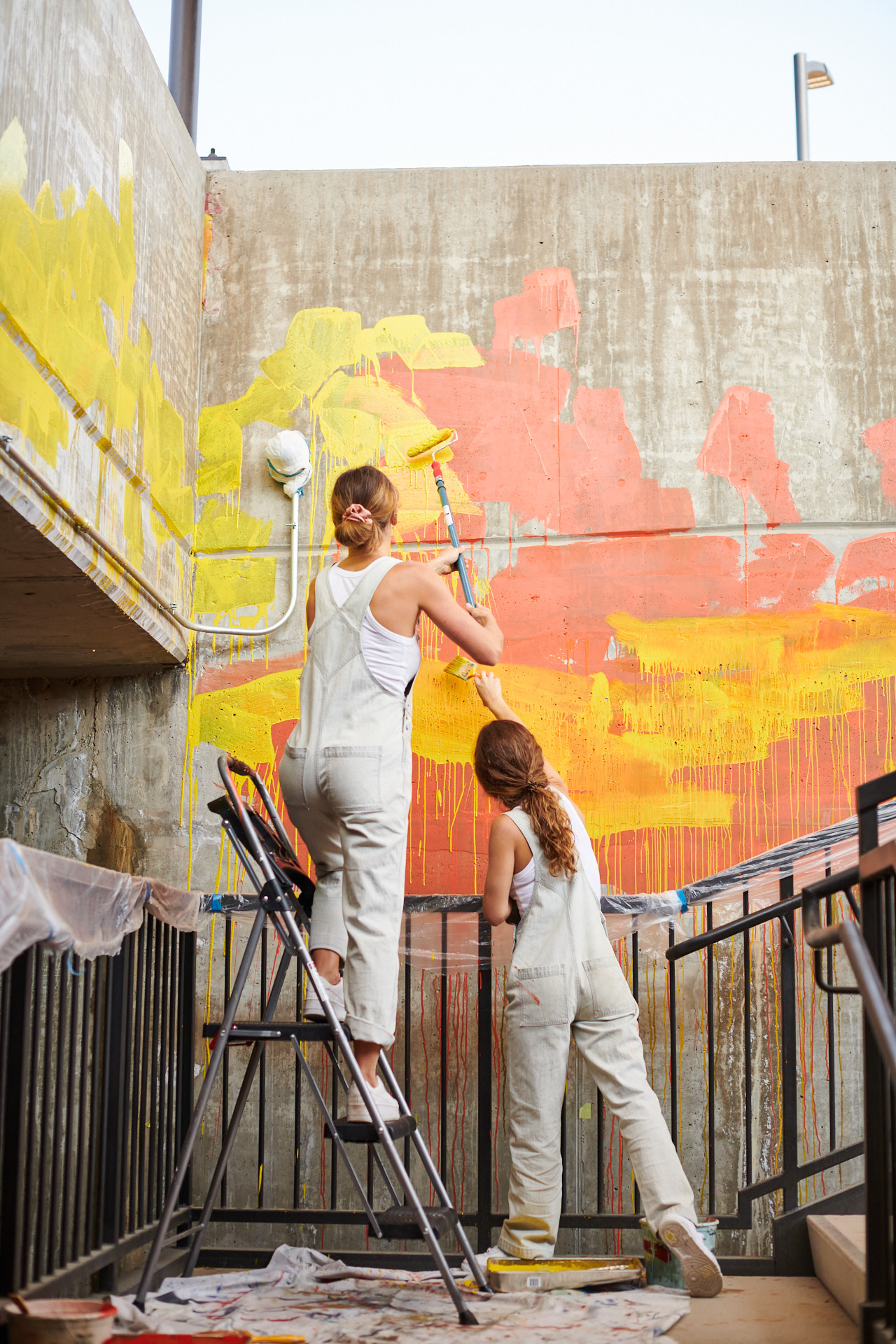 Zascha Fox, 303 Magazine, Magik, Mural, Painting, Kristin Fogarty, Meredith Steele, Denver, Colorado, Charleston