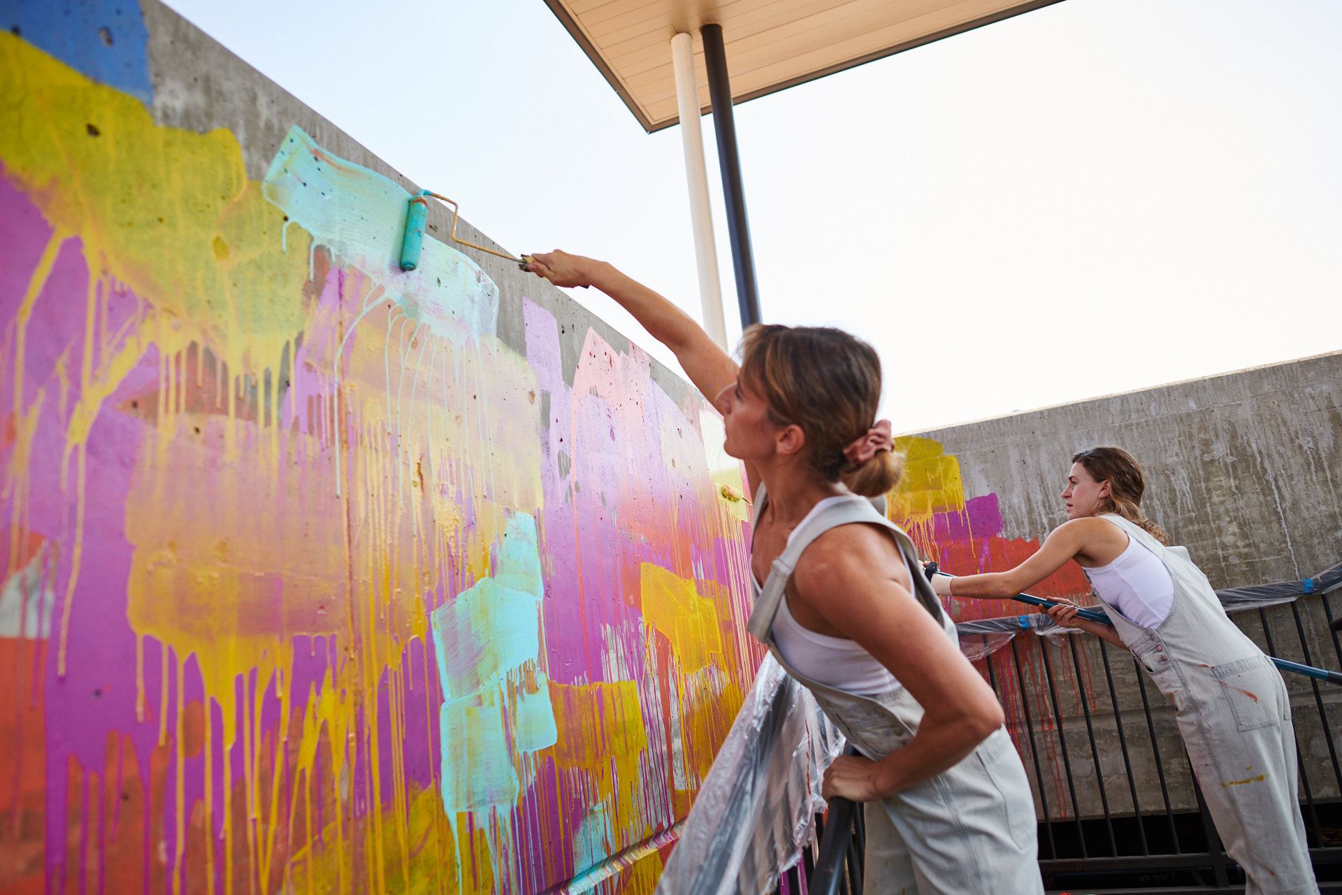 Zascha Fox, 303 Magazine, Magik, Mural, Painting, Kristin Fogarty, Meredith Steele, Denver, Colorado, Charleston