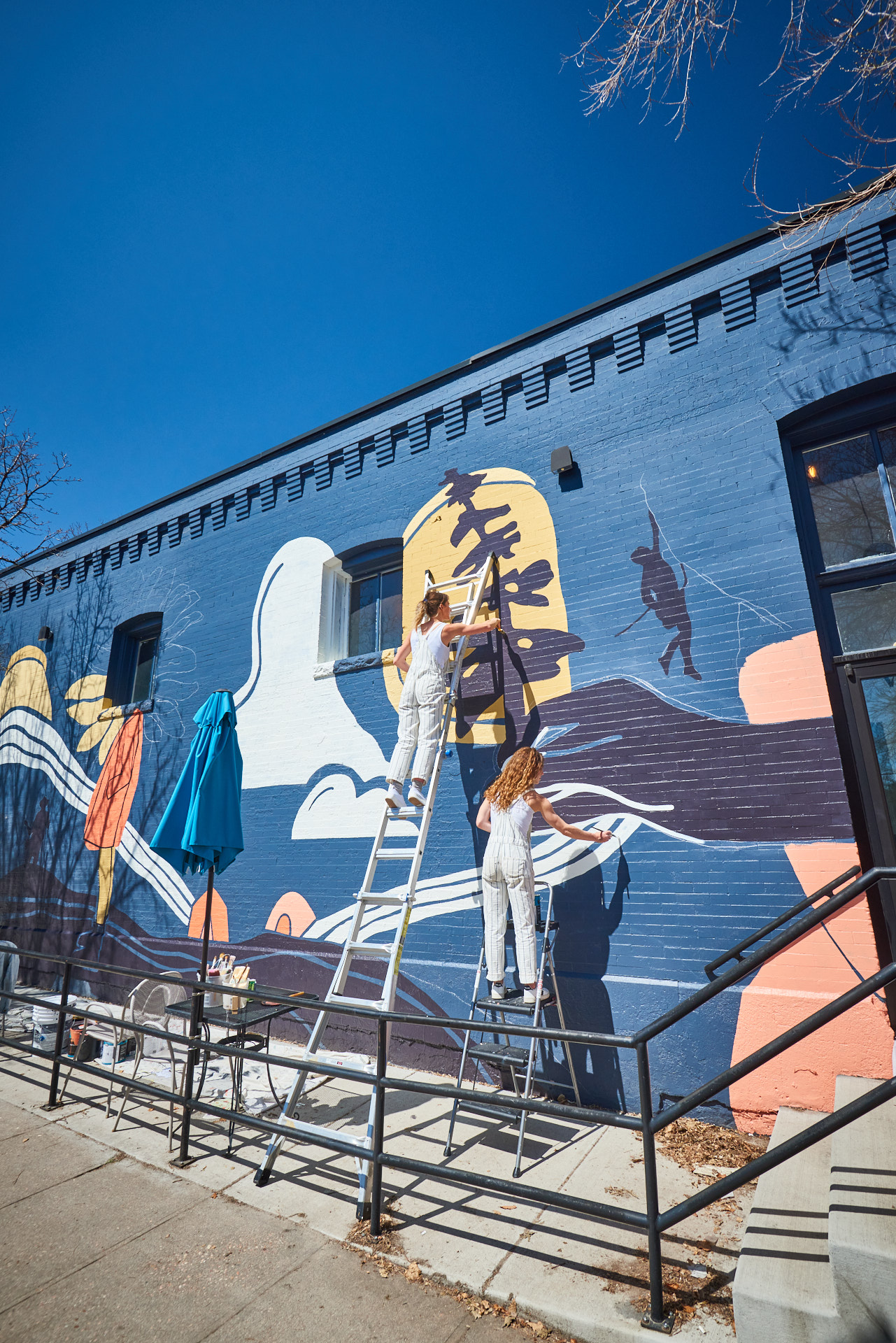 Zascha Fox, 303 Magazine, Magik, Mural, Painting, Kristin Fogarty, Meredith Steele, Denver, Colorado, Charleston