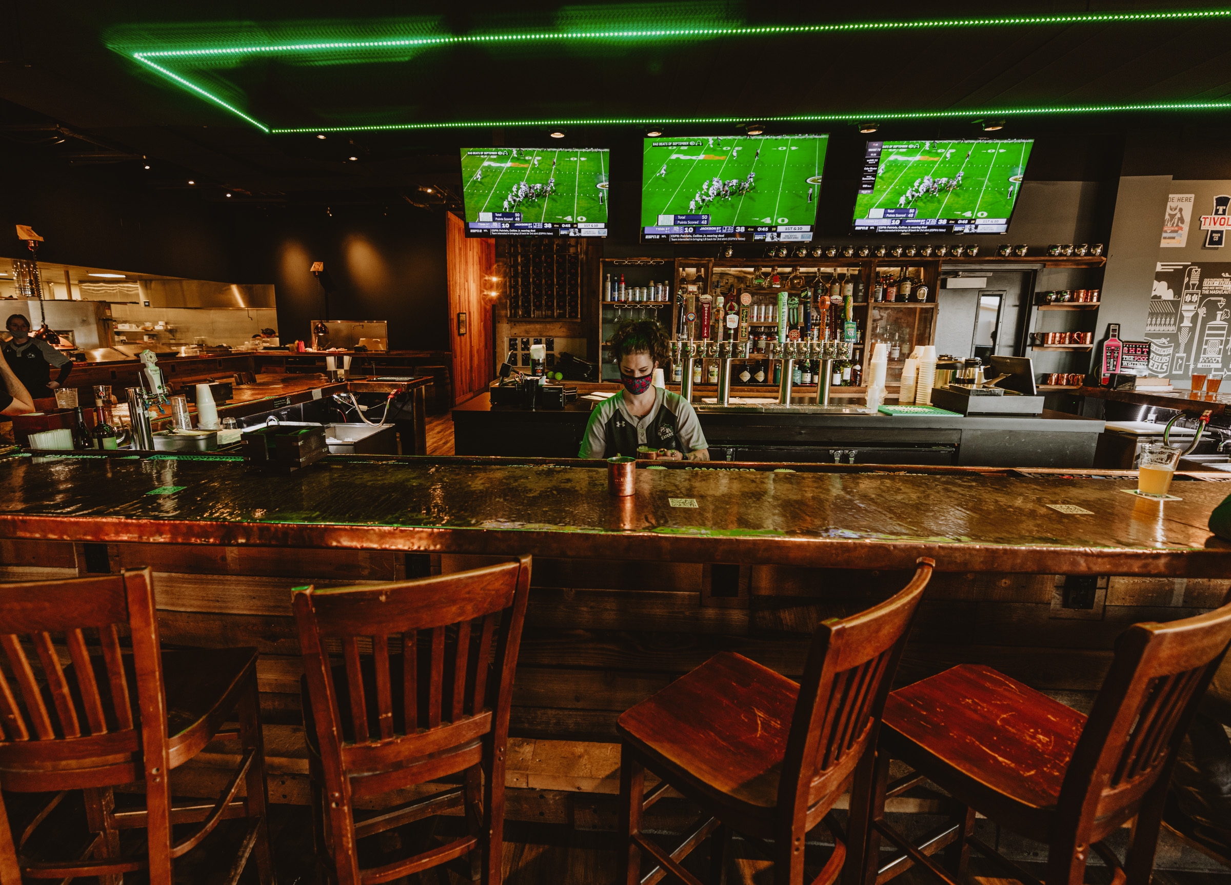 Bar at Angry Horse Eatery