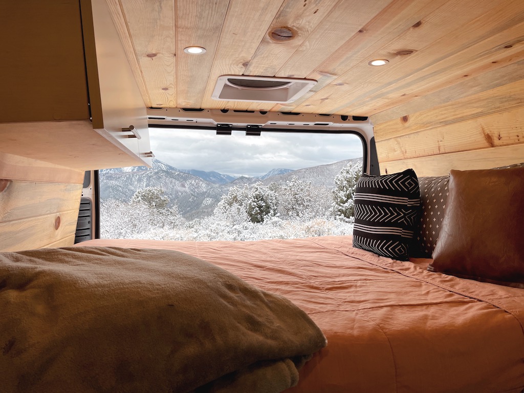 Dave and Matt Vans, Colorado, Vanlife, winter in Colorado, Jessica Hughes