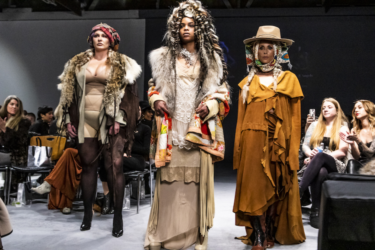 Abby Schirmacher, 303 Magazine, 303 Fashion, Denver Fashion, Void Studios, Andreas Tsagas Fur and Leather Designs, Cowboys and Angels, Runway Fashion