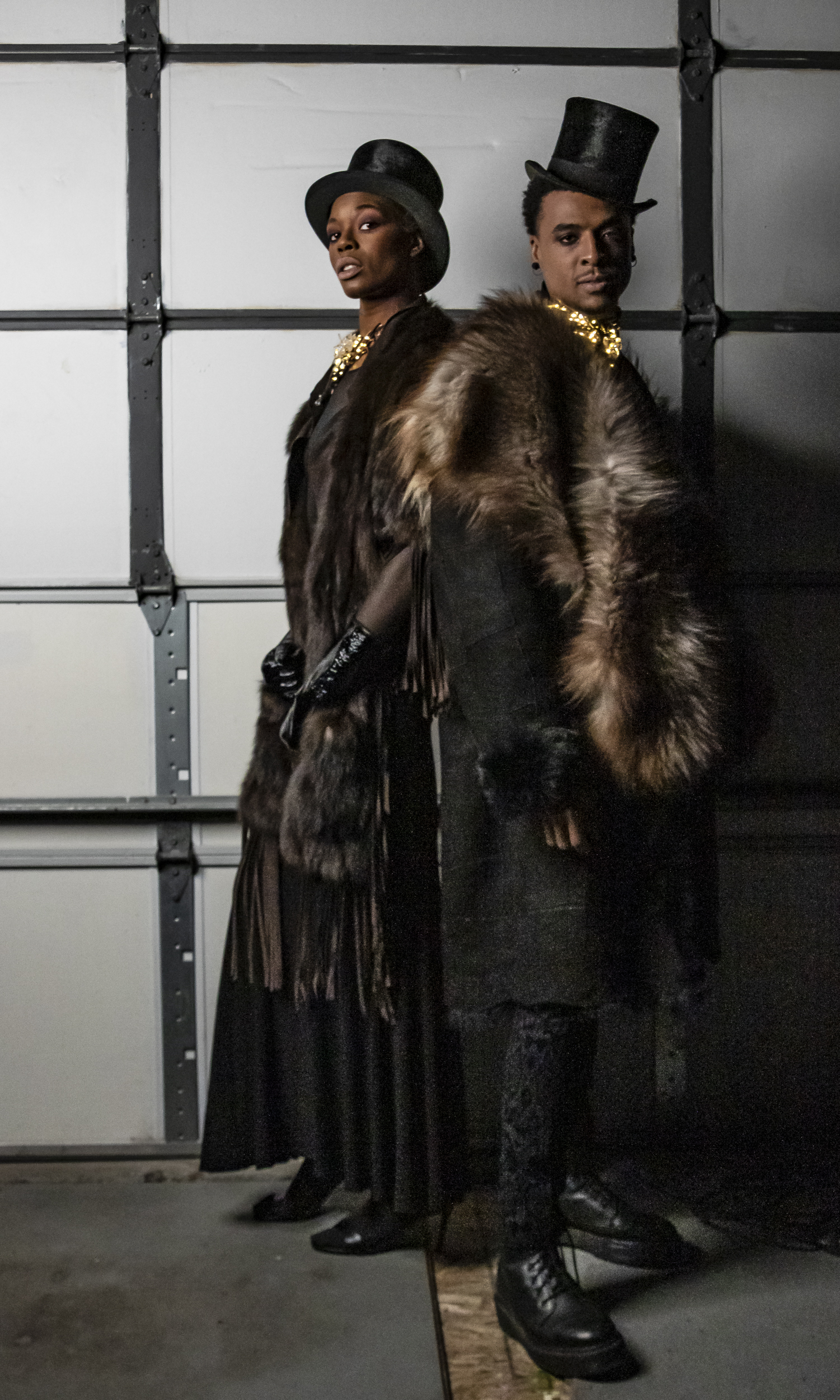 Abby Schirmacher, 303 Magazine, 303 Fashion, Denver Fashion, Void Studios, Andreas Tsagas Fur and Leather Designs, Cowboys and Angels, Runway Fashion