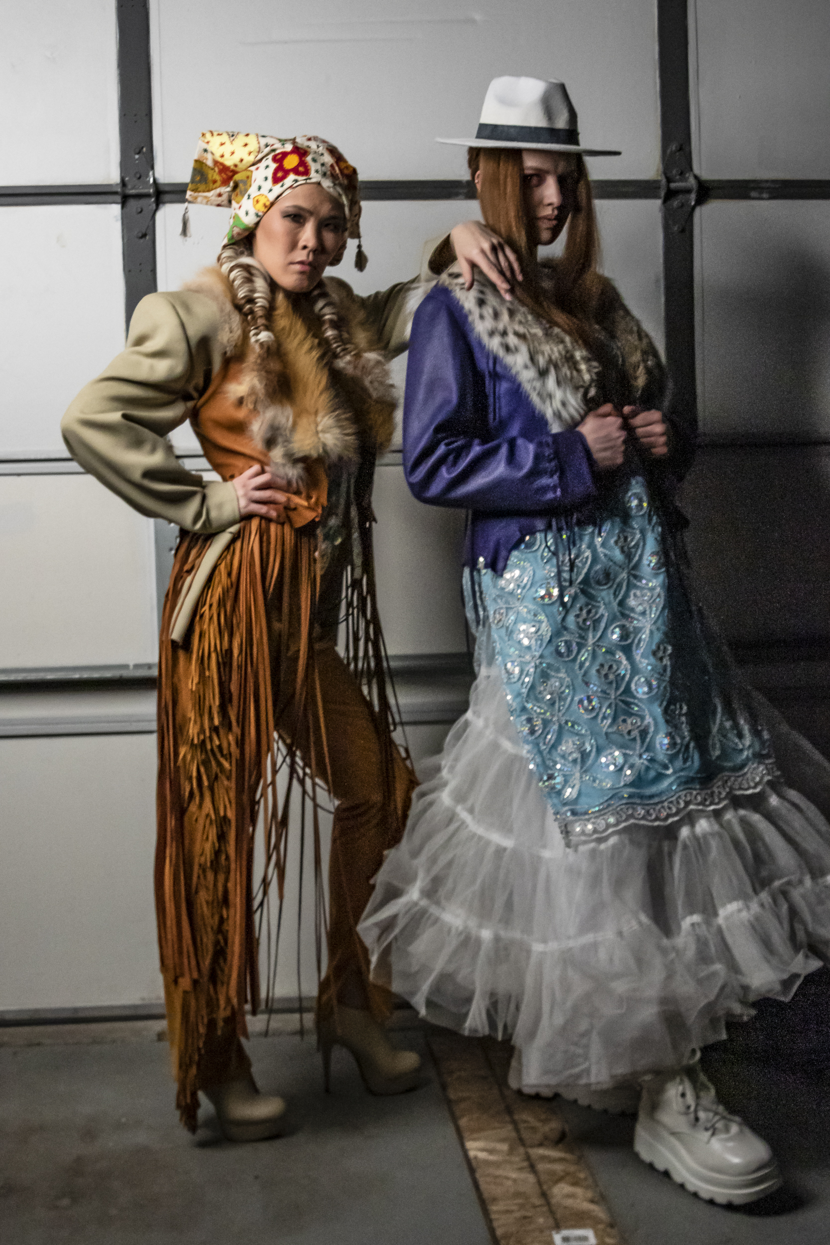 Abby Schirmacher, 303 Magazine, 303 Fashion, Denver Fashion, Void Studios, Andreas Tsagas Fur and Leather Designs, Cowboys and Angels, Runway Fashion