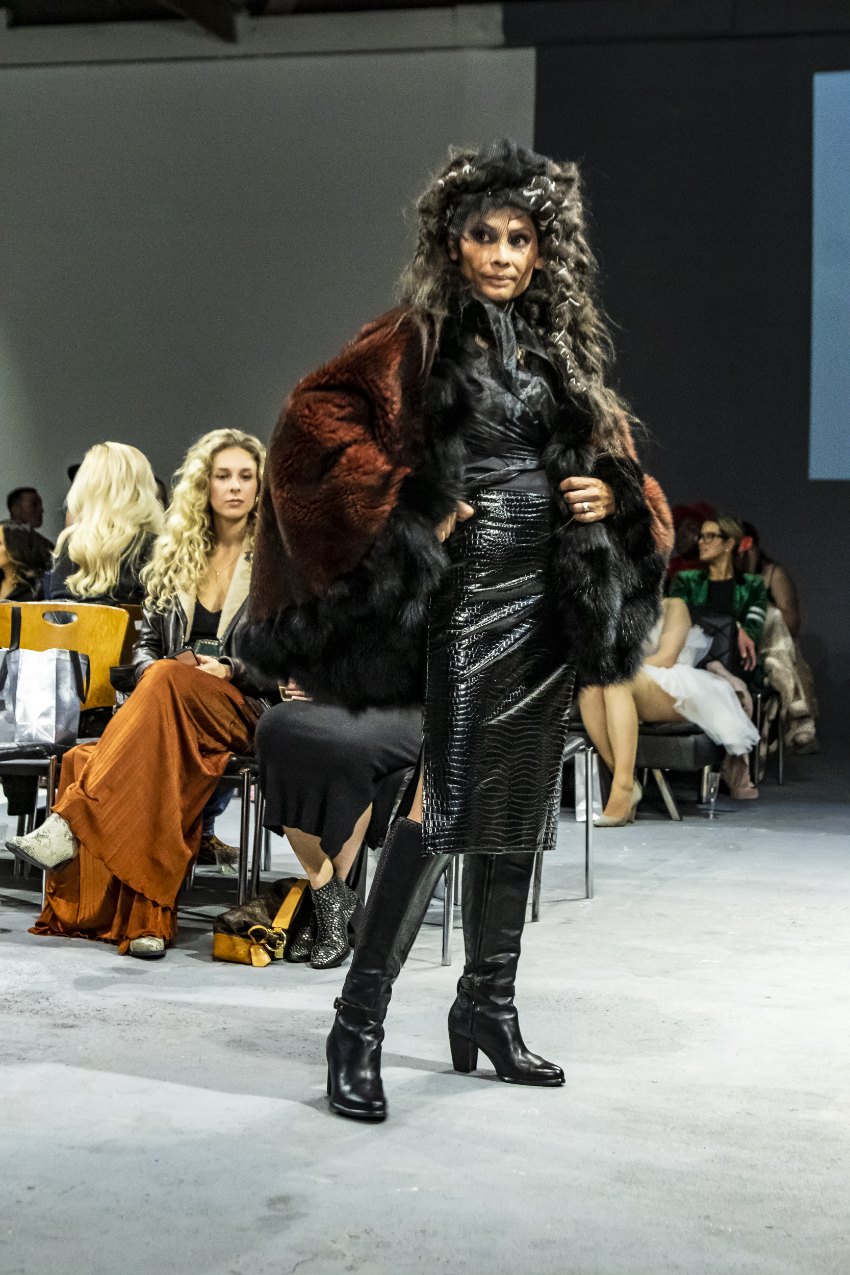Abby Schirmacher, 303 Magazine, 303 Fashion, Denver Fashion, Void Studios, Andreas Tsagas Fur and Leather Designs, Cowboys and Angels, Runway Fashion