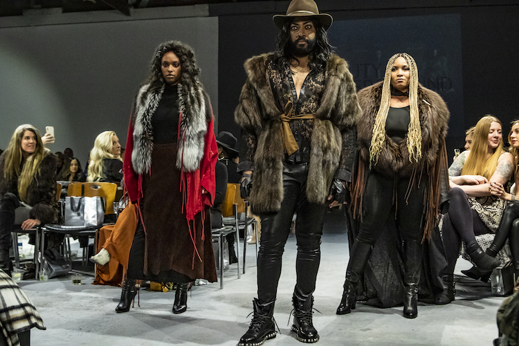 Abby Schirmacher, 303 Magazine, 303 Fashion, Denver Fashion, Void Studios, Andreas Tsagas Fur and Leather Designs, Cowboys and Angels, Runway Fashion