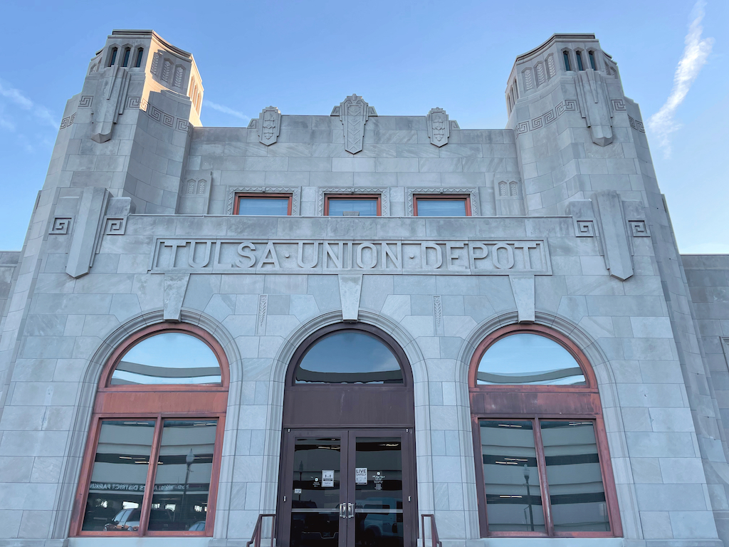 Tulsa, Oklahoma, Woody Guthrie Center, Bob Dylan Center, Gathering Place, Greenwood Rising, Cain’s Ballroom, Tulsa Performing Arts Center, Art Deco Museum, The Tulsa Theatre, Philbrook Museum of Art, Guthrie Green, Jessica Hughes