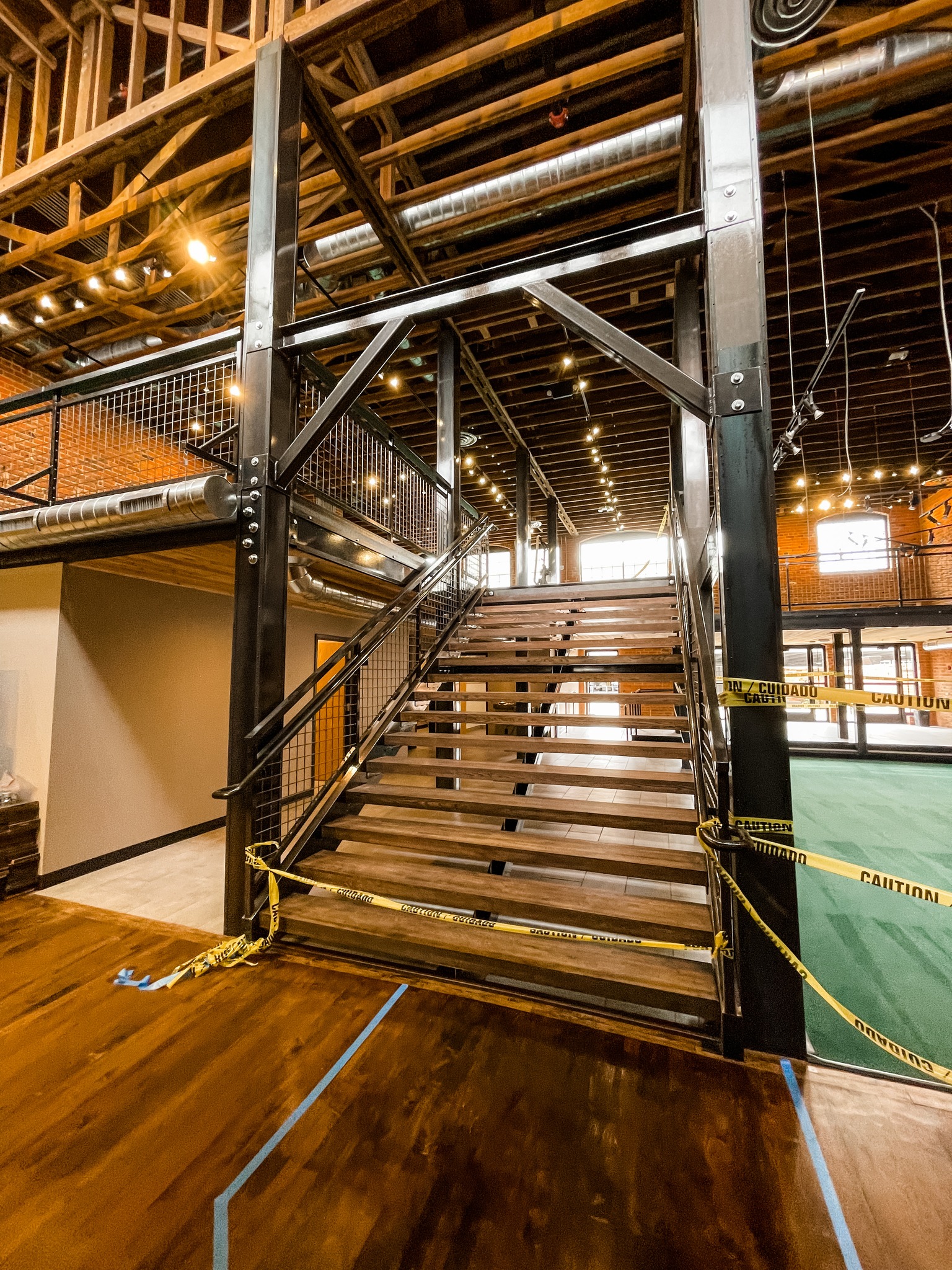 Stairs in the new Tattered Cover in Colorado Springs