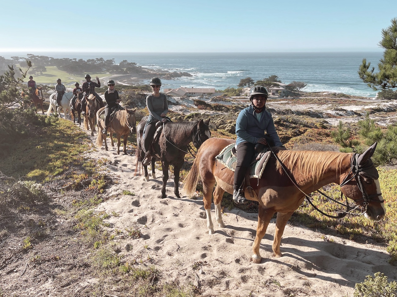 Jessica Hughes, 303 Magazine, Monterey Bay, California Central Coast, Adventures by the Sea, Pebble Beach Equestrian Center, Big Sur Guides and Hiking, United Airlines, Albatross Ridge, Woody’s, Monterey Regional Airport, Denver International Airport