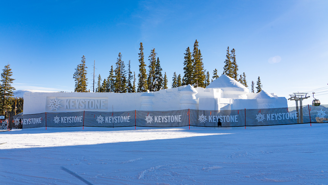 Keystone snow fort