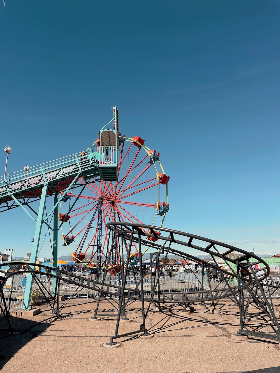 Mile High Flea Market, rides, Ferris Wheel
