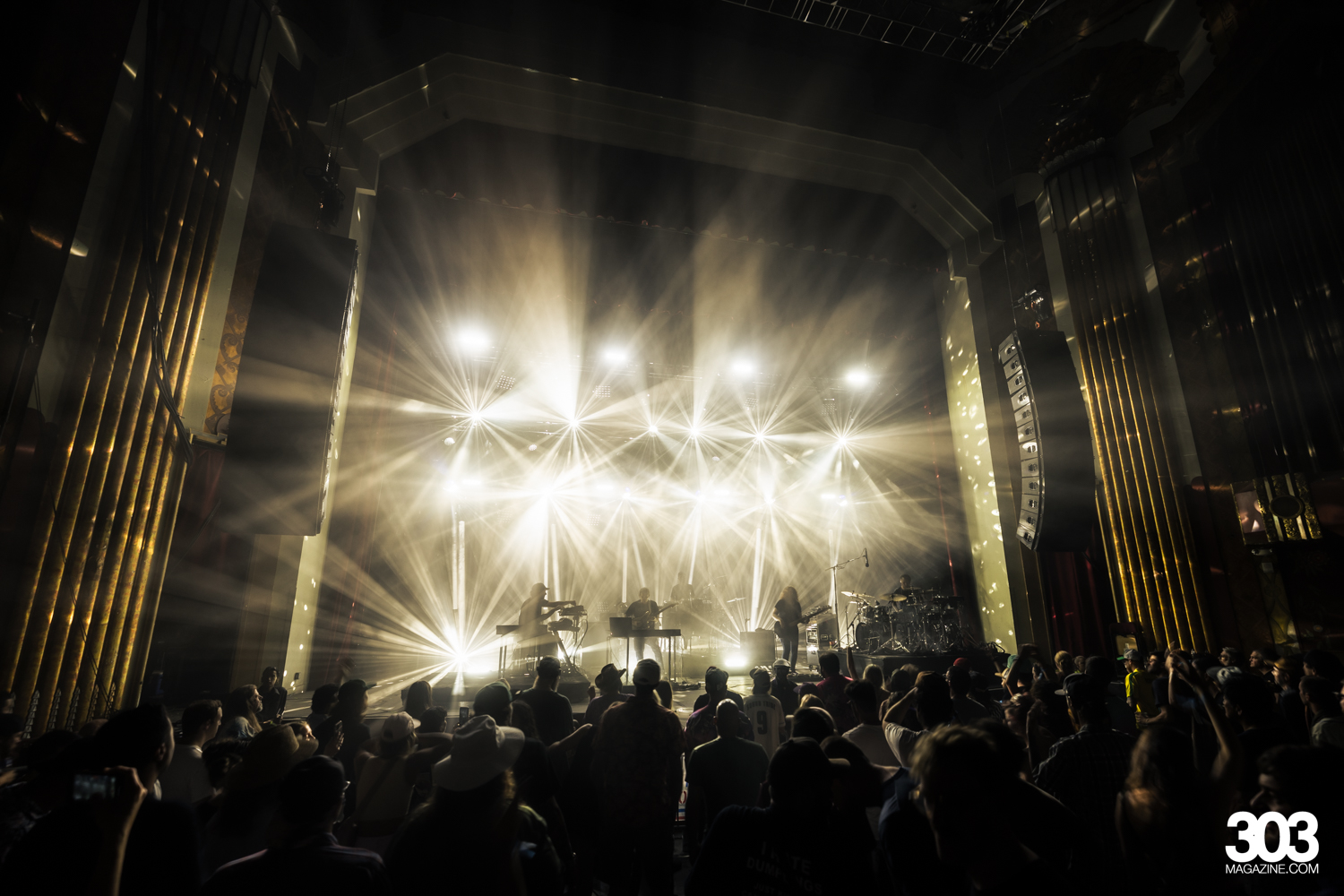 STS9 performing at the Paramount Theatre in Denver, Colorado on July 20th 2023