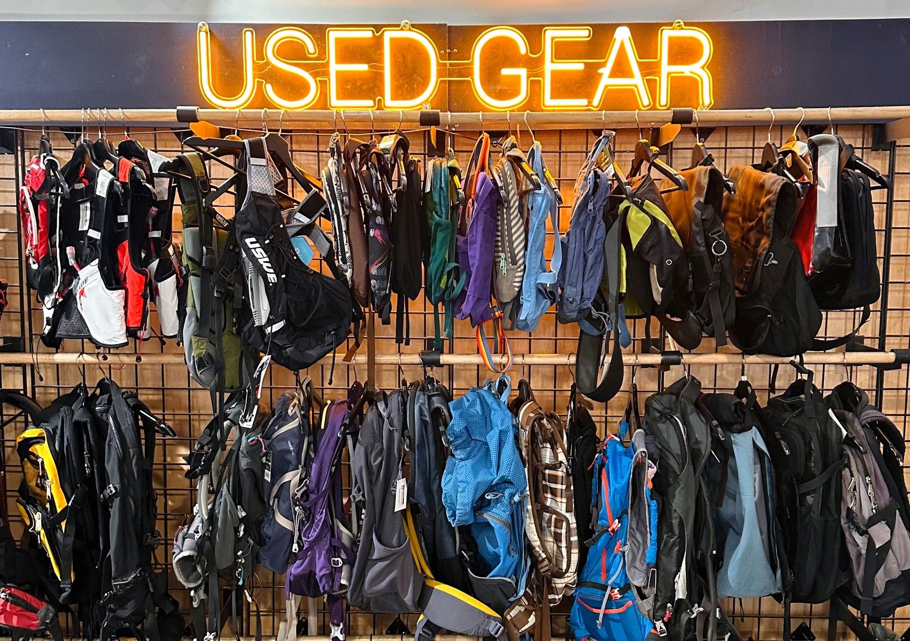 used outdoor gear, non-intimidating ways to join the outdoor community