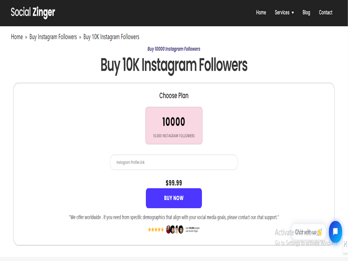 Buy 10000 Instagram Followers Best Sites To Buy 10k Instagram