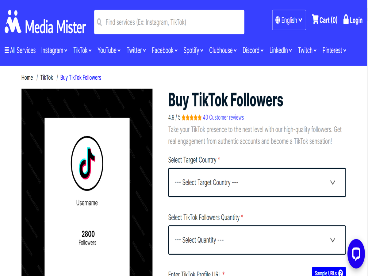 Buy TikTok Followers: 5 Best Sites To Buy TikTok Followers In 2024 (Real &  Active) - 303 Magazine