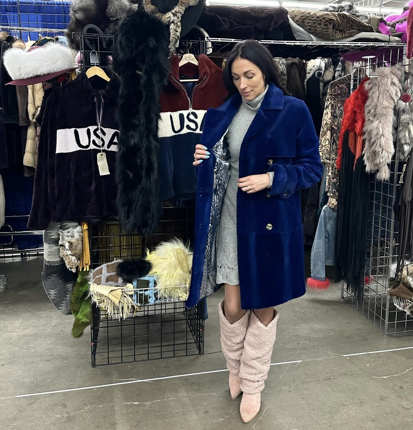 A. Tsagas Leather and Fur Designs Showcases at the National
