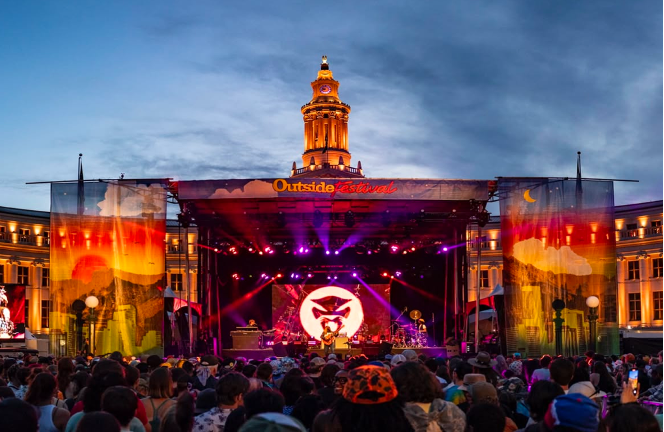 Outside Festival Denver