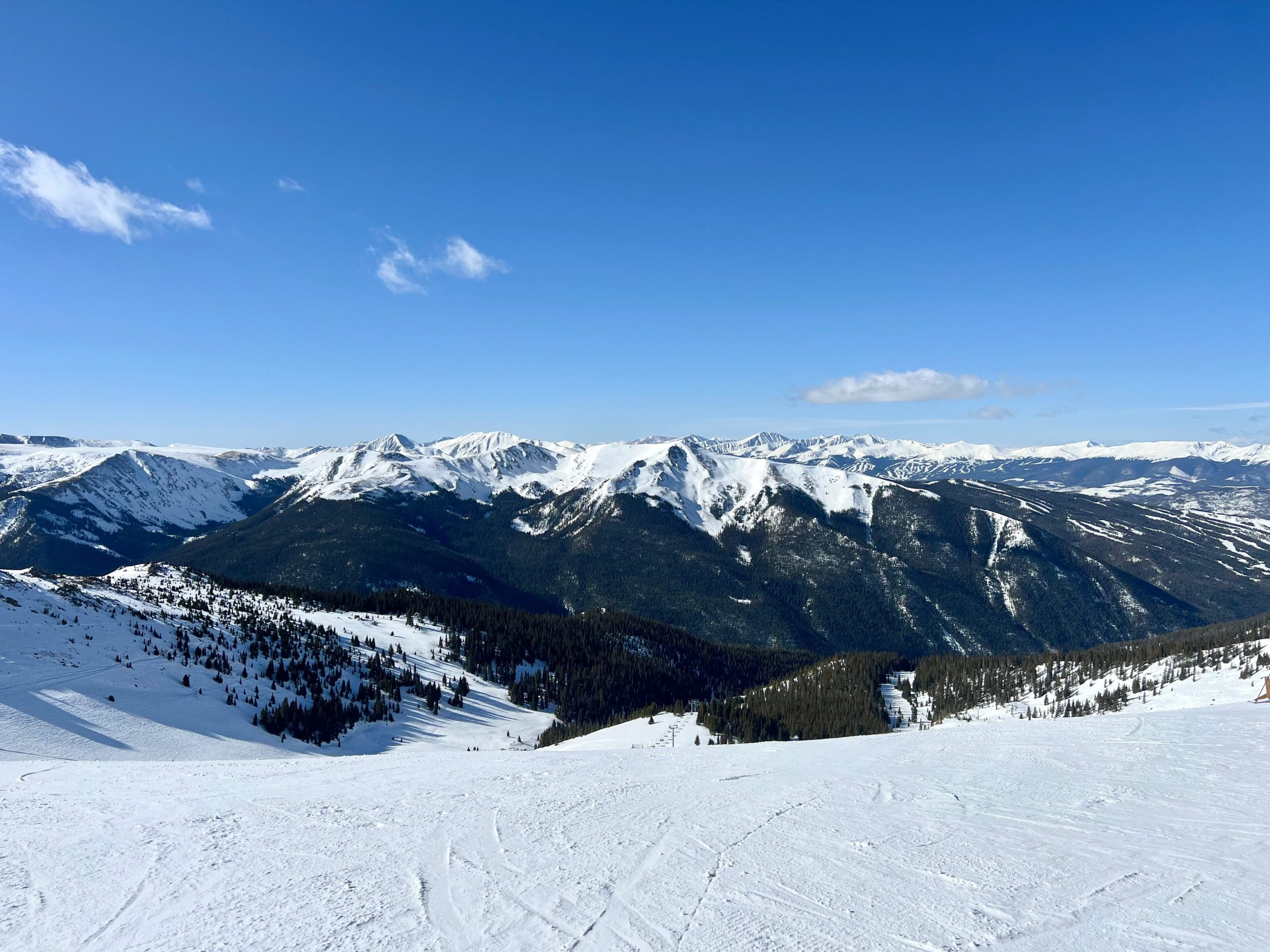 A-Basin guided tours, snowy mountain peaks of Colorado