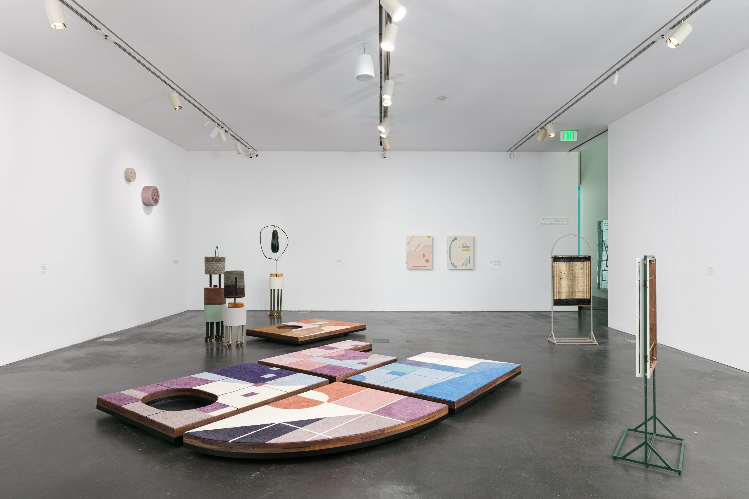 Matts, walls, ceiling, floor, art, sculptures, MCA Denver